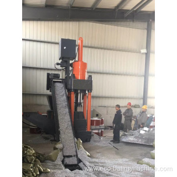 Hydraulic Aluminum Scraps Chips Briquette Making Machine